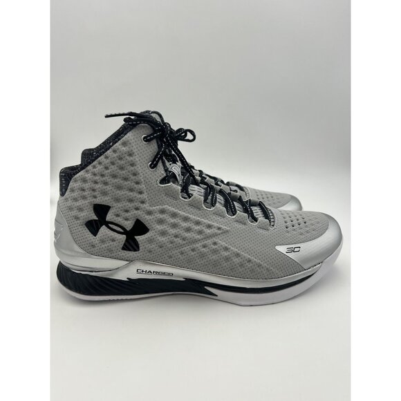 Size 11.5—Men's Under Armour Curry 1 Retro Black History Month 3026279-100 - Picture 1 of 6